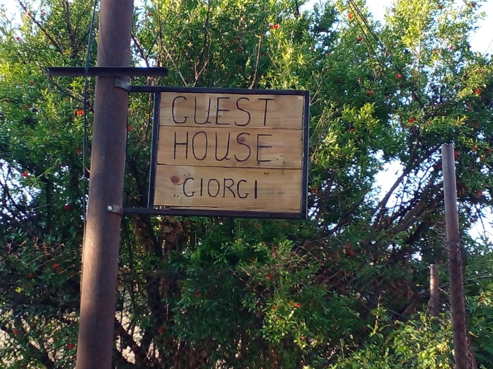Guesthouse Giorgi 泰拉维 外观 照片
